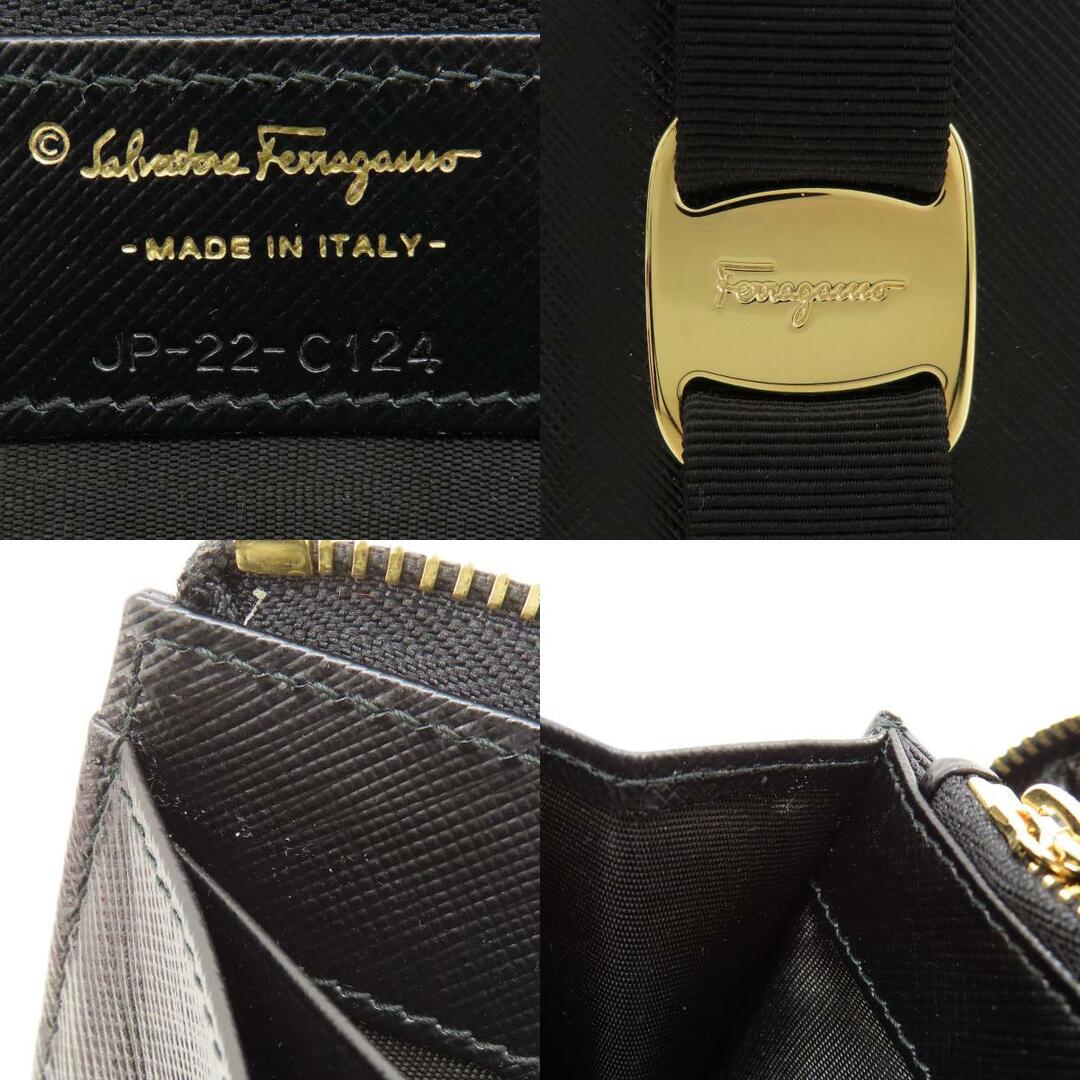 Salvatore Ferragamo(サルヴァトーレフェラガモ)のSalvatore Ferragamo ヴァラ L字ファスナー 長財布（小銭入れあり） レザー レディース レディースのファッション小物(財布)の商品写真