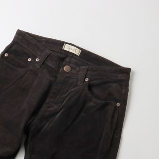 ヤヌーク(YANUK)のヤヌーク YANUK Boys Slim コーデュロイパンツ 25/ブラウン コットン ストレッチ スリム ジップフライ【2400013624305】(カジュアルパンツ)