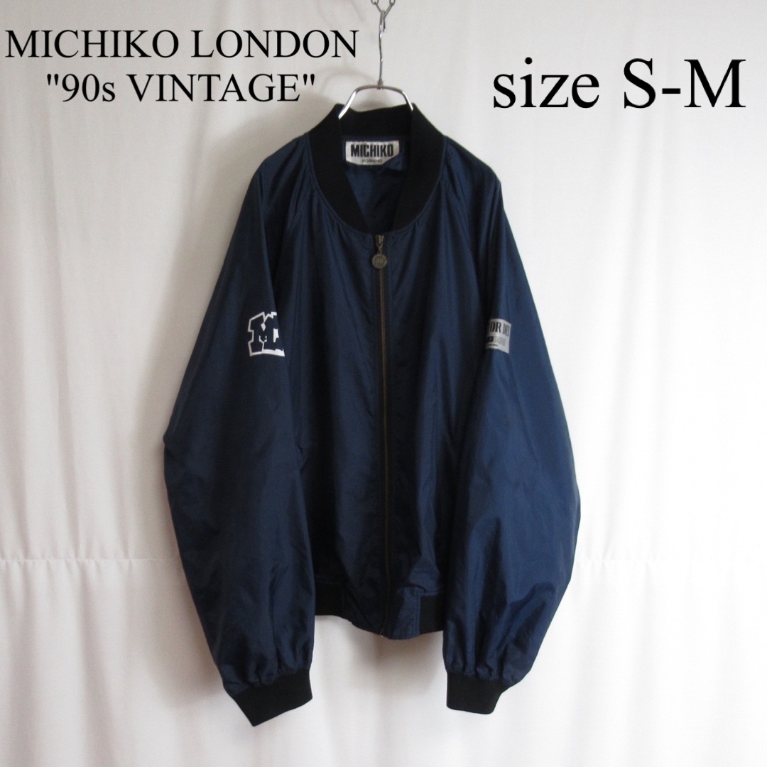 MICHIKO LONDON 刺繍ブルゾン袖丈57cm