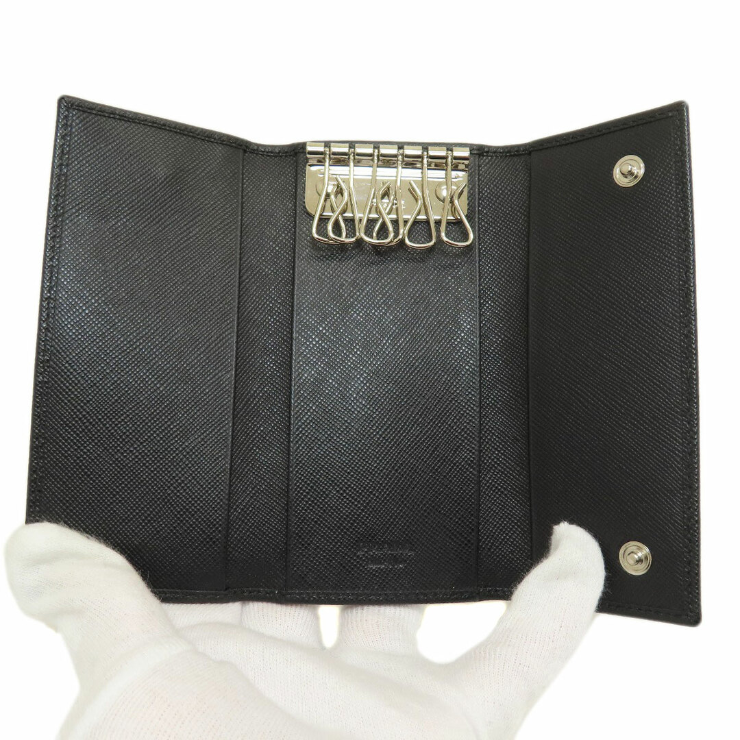 PRADA - PRADA 2M0223 ロゴ刻印 キーケース レザー ユニセックス PRADA - PRADA 2M0223 ロゴ刻印 キーケース レザー ユニセックス