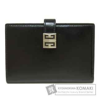 ジバンシィ(GIVENCHY)のGIVENCHY ロゴ金具 二つ折り財布（小銭入れあり） レザー ユニセックス(折り財布)