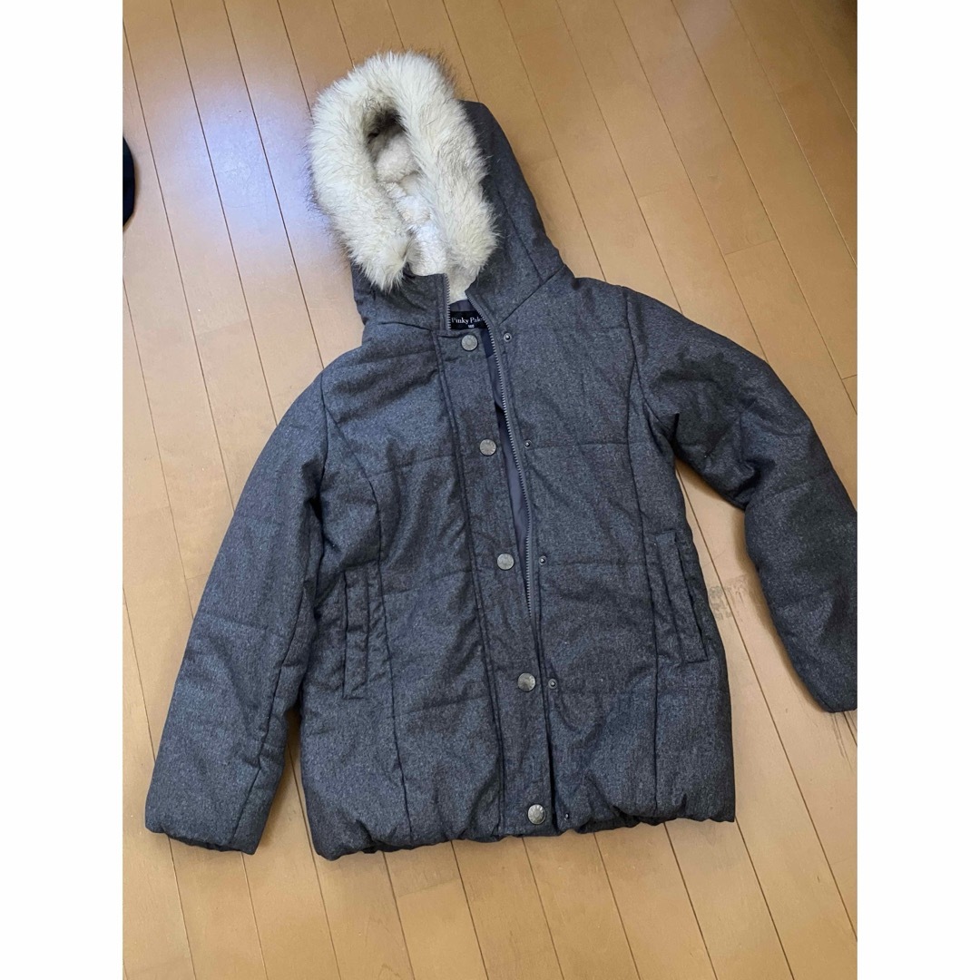 中古　中綿　アウター　コート　サイズ160 キッズ/ベビー/マタニティのキッズ服女の子用(90cm~)(コート)の商品写真