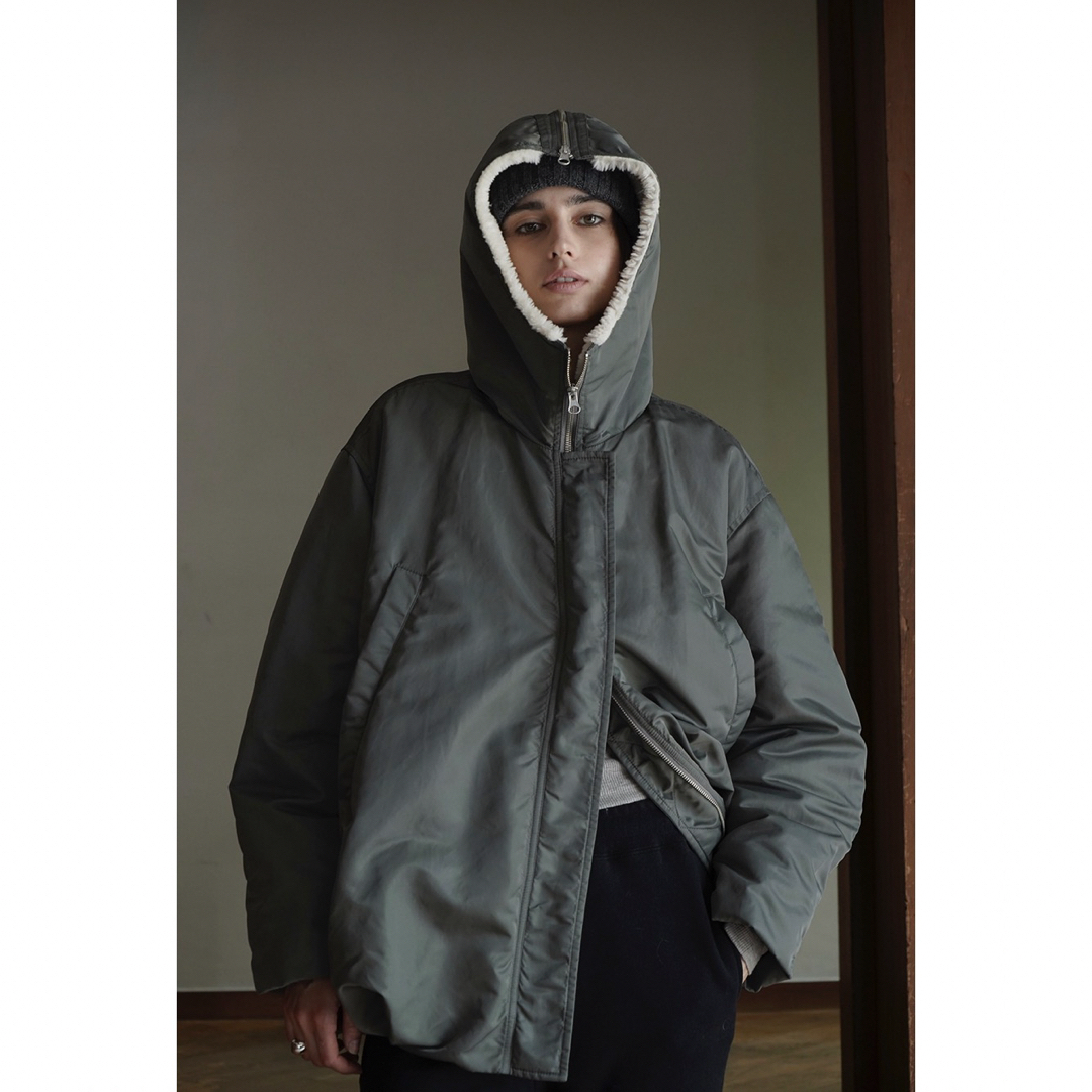 CLANE(クラネ)のCLANE BALLOON DESIGN HOODED N3B レディースのジャケット/アウター(ダウンジャケット)の商品写真