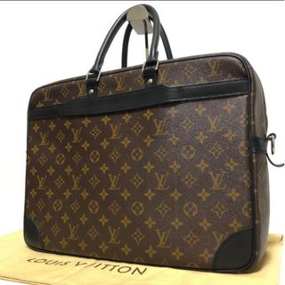 ルイヴィトン(LOUIS VUITTON)のルイヴィトン ポルトドキュマン ヴォワヤージュ GM マカサー M40224(ビジネスバッグ)