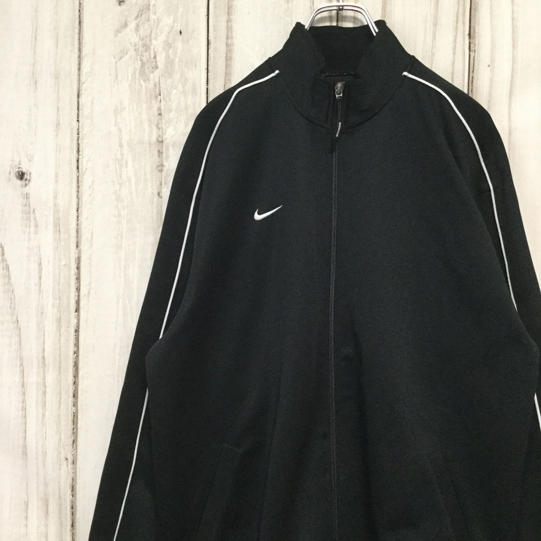 レア ナイキ NIKE ジャージ 90s シンプル ブラック レトロ