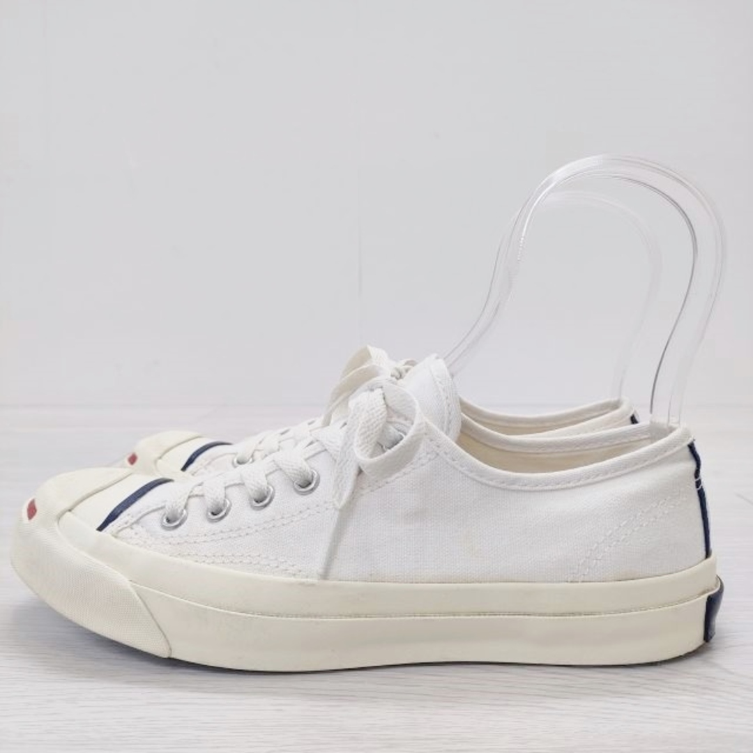 CONVERSE(コンバース)のCONVERSE ジャックパーセル リアクト トリコライン サイズ24cm ローカット スニーカー ホワイト レディース コンバース【中古】3-1125G◎ レディースの靴/シューズ(スニーカー)の商品写真