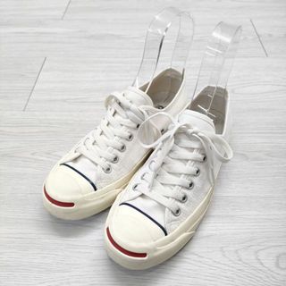 コンバース(CONVERSE)のCONVERSE ジャックパーセル リアクト トリコライン サイズ24cm ローカット スニーカー ホワイト レディース コンバース【中古】3-1125G◎(スニーカー)