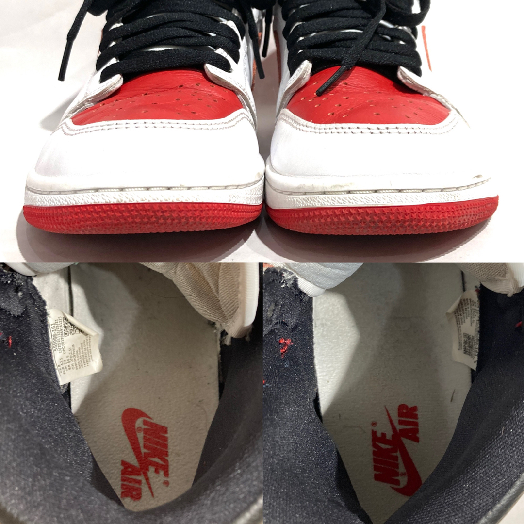 Jordan Brand（NIKE）(ジョーダン)の27cm ナイキ エアジョーダン1 ヘリテージ 白赤 Air Jordan1 メンズの靴/シューズ(スニーカー)の商品写真