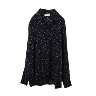 Saint Laurent - Saint Laurent Paris レーヨン ポルカドット シャツの