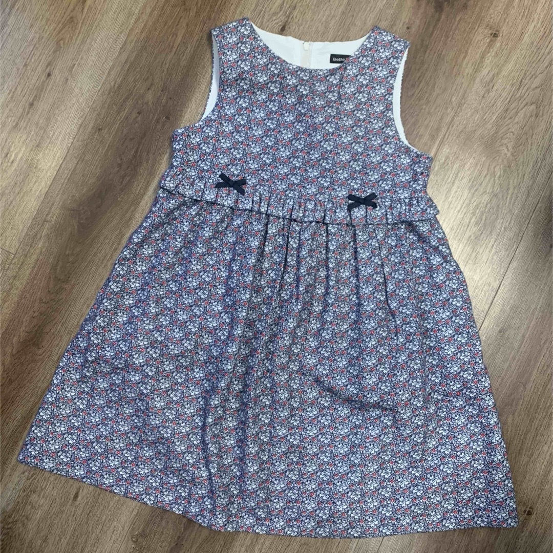 BeBe(ベベ)のBebe ワンピース　130㎝ キッズ/ベビー/マタニティのキッズ服女の子用(90cm~)(ワンピース)の商品写真