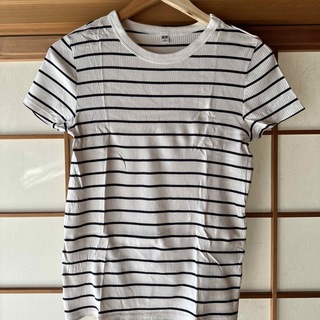 ユニクロ(UNIQLO)のユニクロ　ボーダーTシャツ(Tシャツ/カットソー(半袖/袖なし))