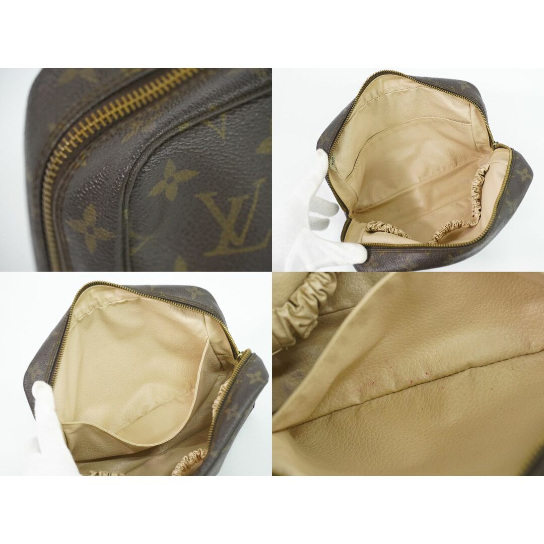 LOUIS VUITTON(ルイヴィトン)の本物 ルイヴィトン LOUIS VUITTON LV トゥルース トワレット 23 モノグラム ポーチ コスメポーチ ブラウン M47524 Trousse Toilette ビトン 雑貨小物 中古 レディースのファッション小物(ポーチ)の商品写真