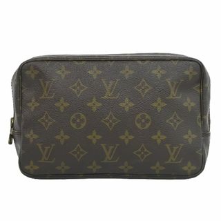 ルイヴィトン(LOUIS VUITTON)の本物 ルイヴィトン LOUIS VUITTON LV トゥルース トワレット 23 モノグラム ポーチ コスメポーチ ブラウン M47524 Trousse Toilette ビトン 雑貨小物 中古(ポーチ)