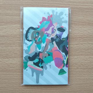 ニンテンドウ(任天堂)のスプラトゥーン マイニンテンドーストア ポチ袋 限定 任天堂 お年玉 プレゼント(カード/レター/ラッピング)