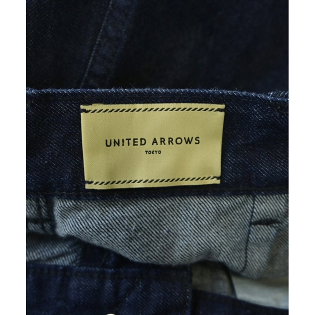 UNITED ARROWS(ユナイテッドアローズ)のUNITED ARROWS デニムパンツ 38(M位) インディゴ(デニム) 【古着】【中古】 レディースのパンツ(デニム/ジーンズ)の商品写真