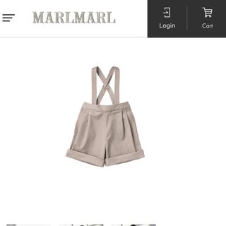 マールマール(MARLMARL)のMARL MARL ショーツ shorts 2 kurumizome(パンツ/スパッツ)