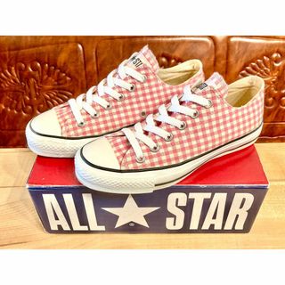 コンバース(CONVERSE)の★希少レア!コンバース オールスター ギンガム ピンク ビンテージ 2310★(スニーカー)