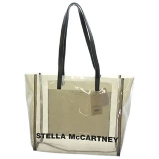 ステラマッカートニー(Stella McCartney)のSTELLA McCARTNEY トートバッグ - 黒xクリア 【古着】【中古】(トートバッグ)