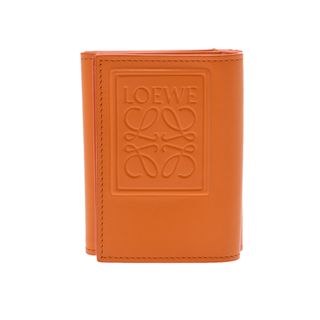 最終値下げ 美品 混ぜ合わ ロエベ Loewe 三つ折り財布 オレンジ 最終値下げ 美品 混ぜ合わ ロエベ Loewe 三つ折り財布 オレンジ