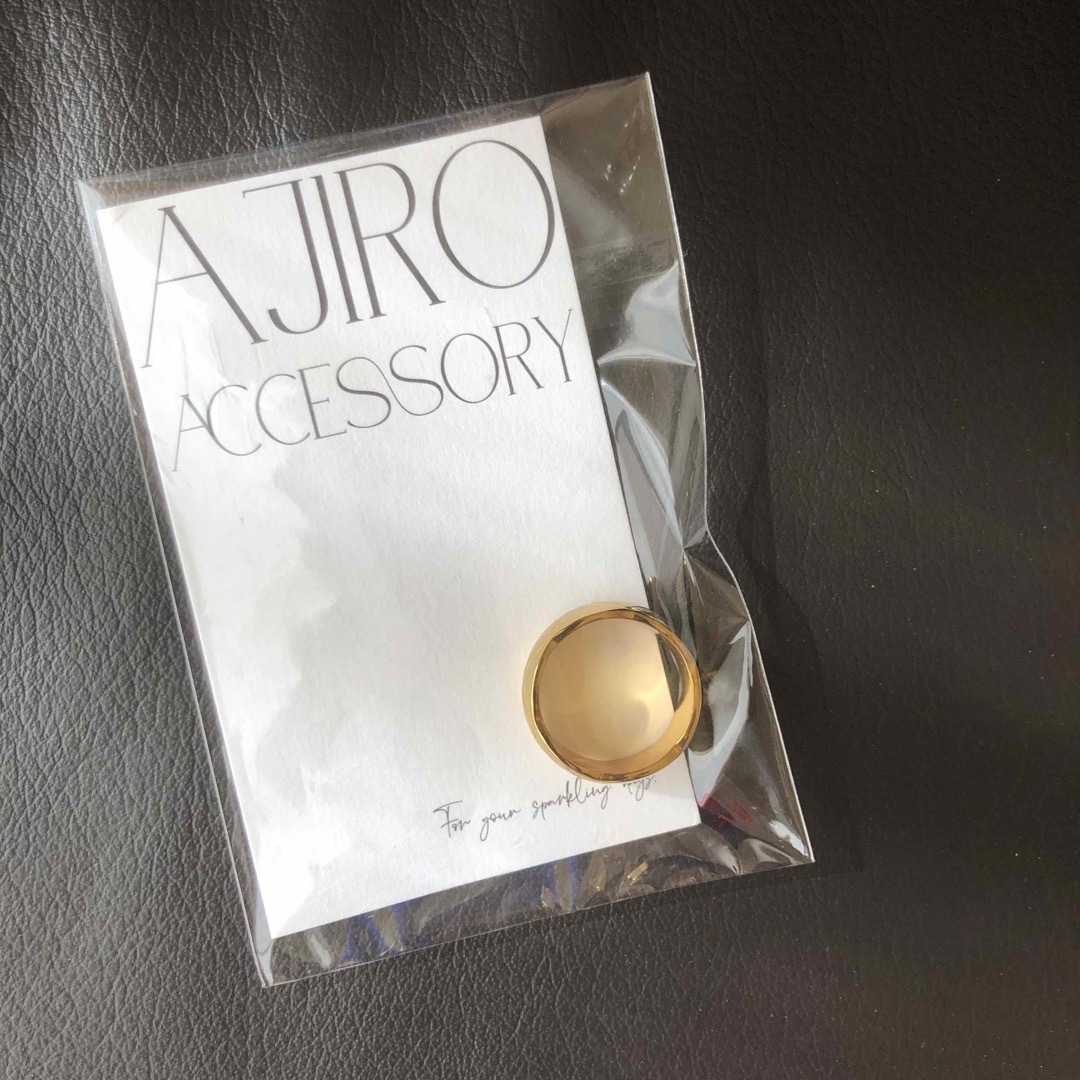 Ajiro キルティング　リング レディースのアクセサリー(リング(指輪))の商品写真