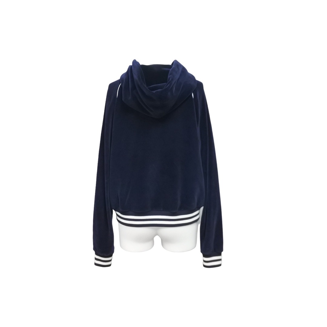 celine - CELINE セリーヌ パーカー ジップアップ ネイビー トリオンフ celine - CELINE セリーヌ パーカー ジップアップ ネイビー トリオンフ