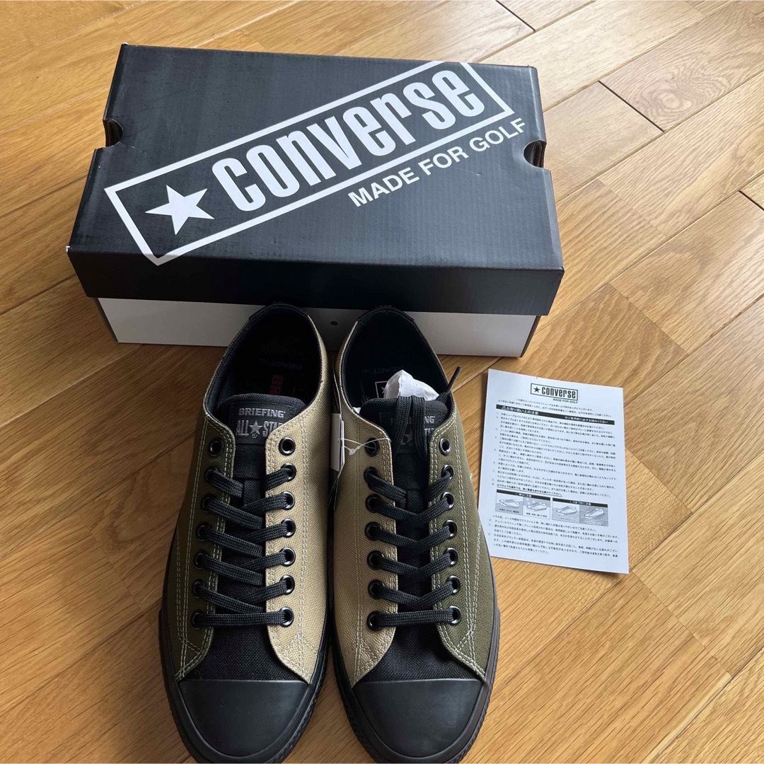 ALL STAR（CONVERSE）(オールスター)の新品コンバースALLSTAR BRIEFINGコラボ　ゴルフスニーカーシューズ メンズの靴/シューズ(スニーカー)の商品写真