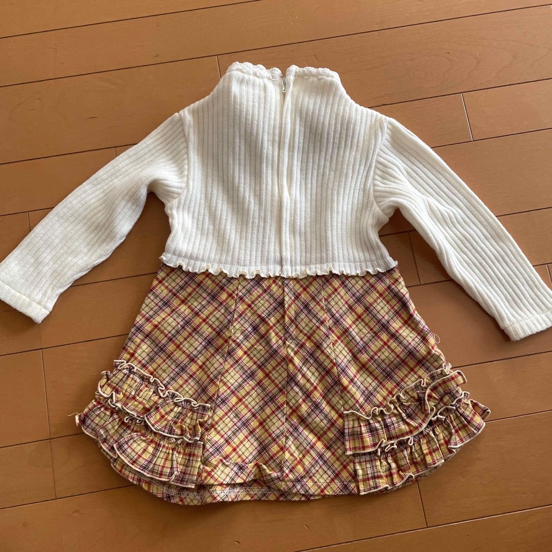 ワンピース　90センチ キッズ/ベビー/マタニティのキッズ服女の子用(90cm~)(ワンピース)の商品写真