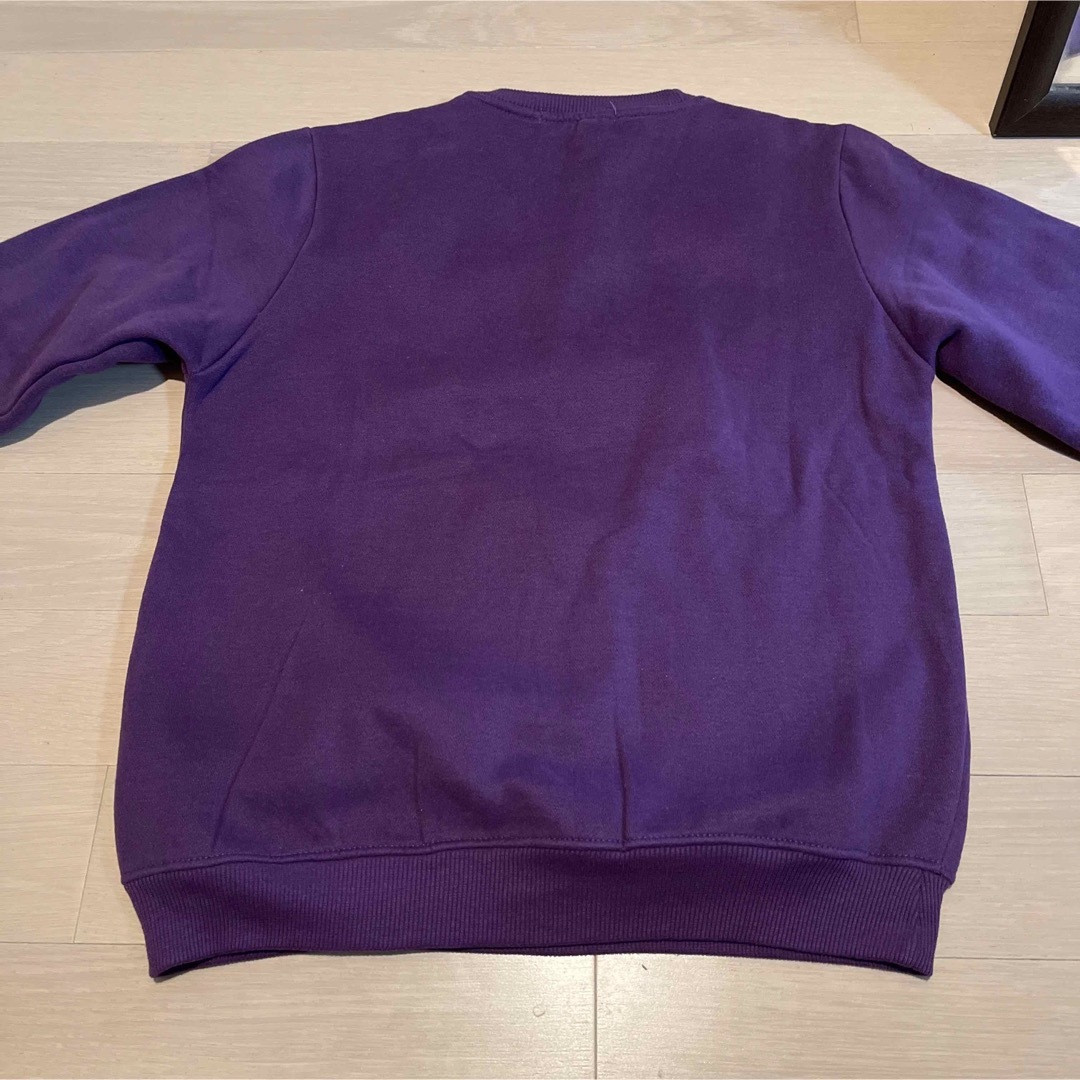 ディズニー　スウェット　Mサイズ　紫 レディースのトップス(トレーナー/スウェット)の商品写真