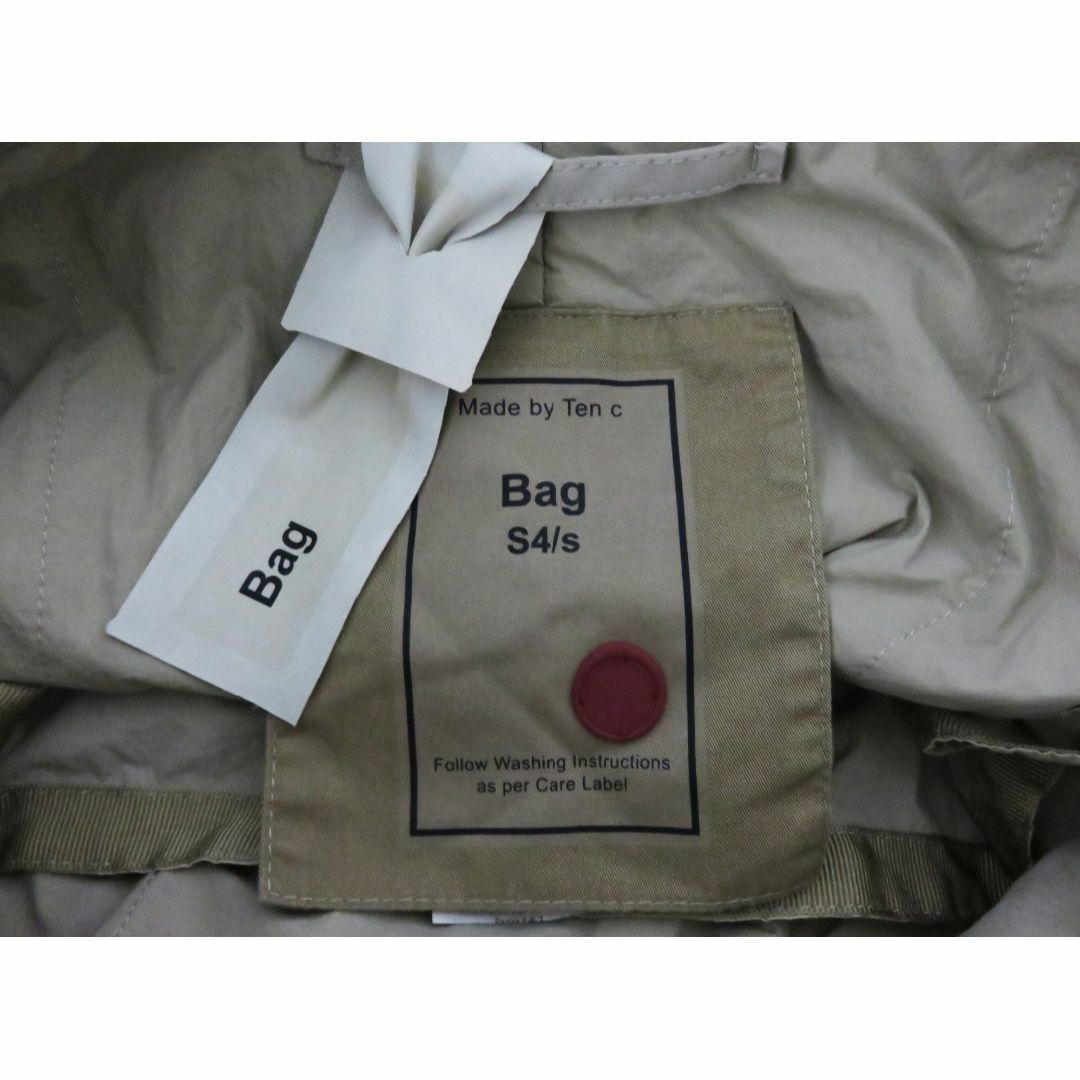 Ten-c(テンシー)の定価6万 新品 Ten C HELMET BAG ベージュ イタリア製 バッグ メンズのバッグ(トートバッグ)の商品写真
