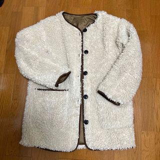 マウジー(moussy)のリバーシル　REVER BOAコート　ボアコート　ふわふわ(その他)