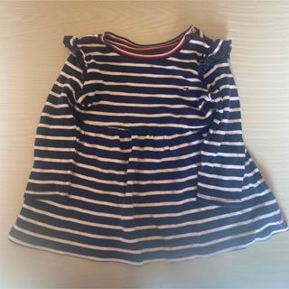 トミーヒルフィガー(TOMMY HILFIGER)のトミーヒルフィガー　ワンピース　インナーパンツ付き　ベビー　赤ちゃん　74cm(ワンピース)