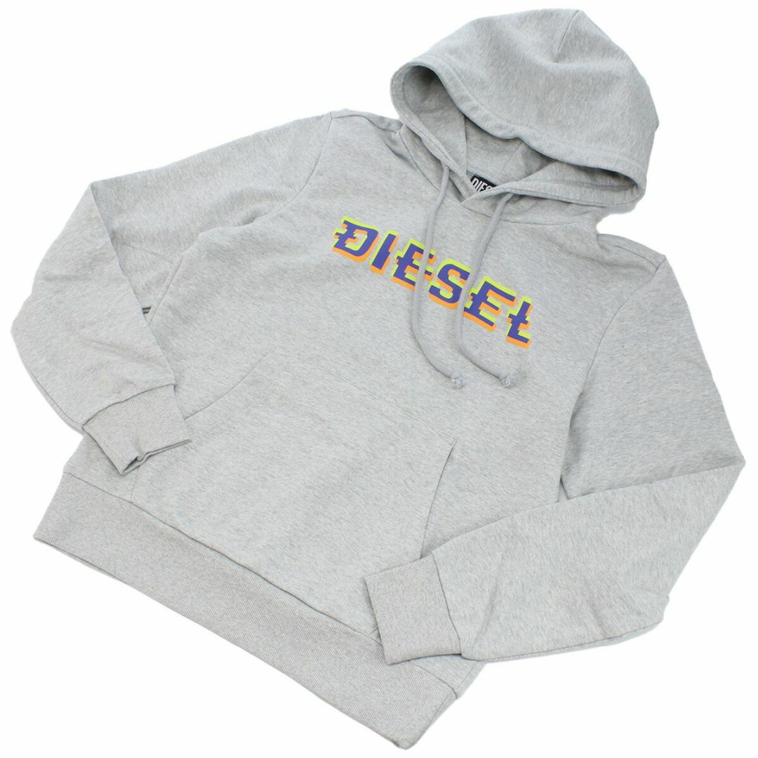 DIESEL(ディーゼル)の【新品・未使用】ディーゼル メンズ－パーカー Mサイズ A06510 グレー系 メンズのトップス(パーカー)の商品写真