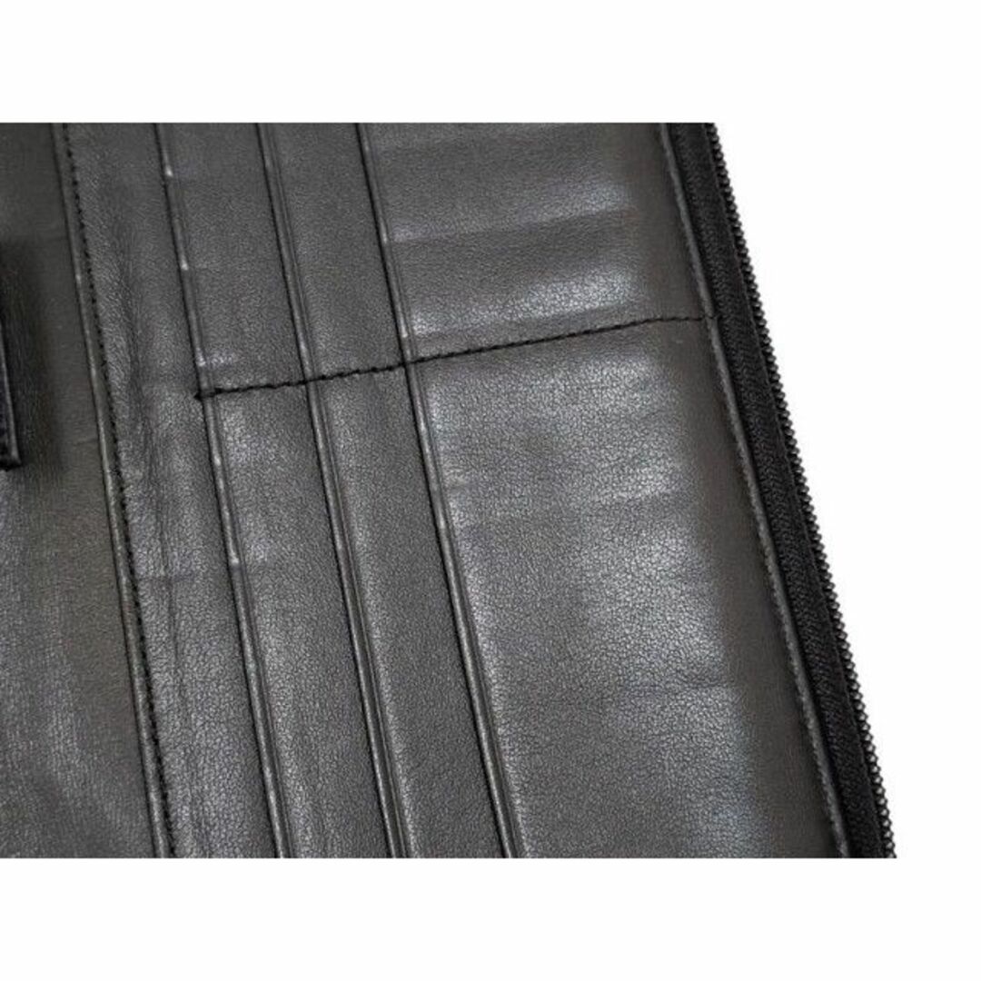 モンブラン 長財布 ラウンドファスナー 財布 ブラック 黒 メンズ メンズのファッション小物(長財布)の商品写真