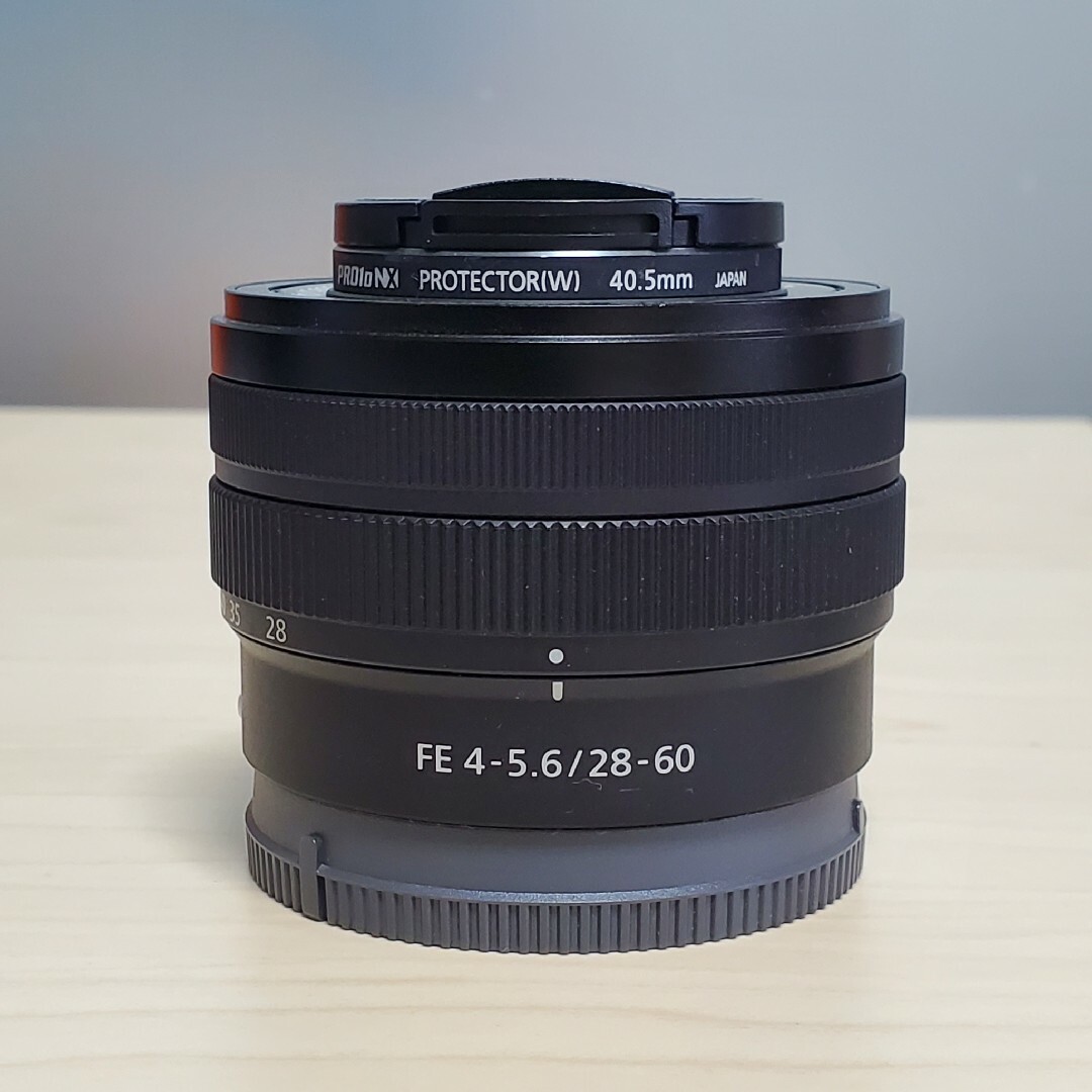 SONY(ソニー)のSONY FE 28-60mm F4-5.6 SEL2860 標準ズームレンズ スマホ/家電/カメラのカメラ(レンズ(ズーム))の商品写真