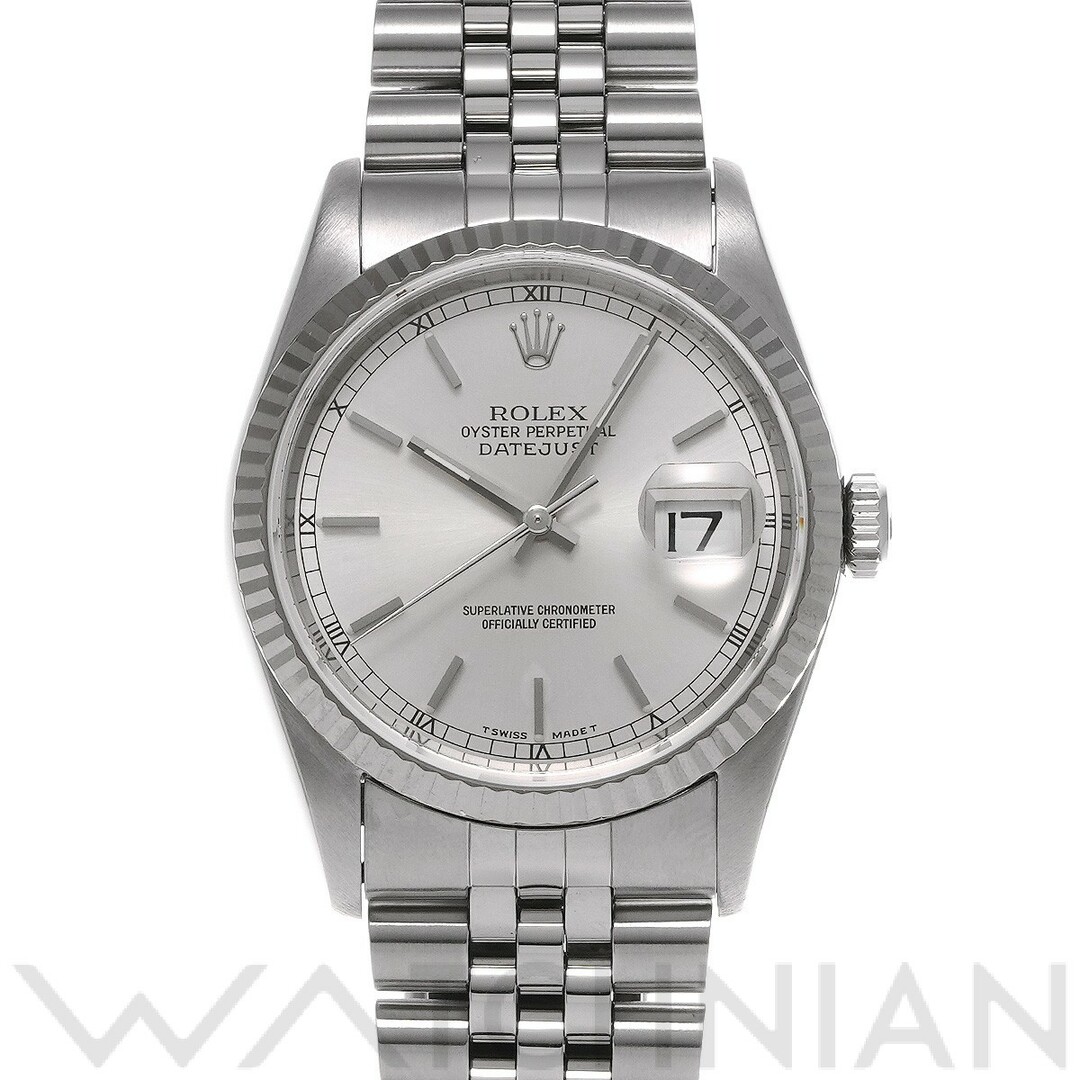 中古 ロレックス ROLEX 16234 T番(1996年頃製造) シルバー メンズ 腕時計