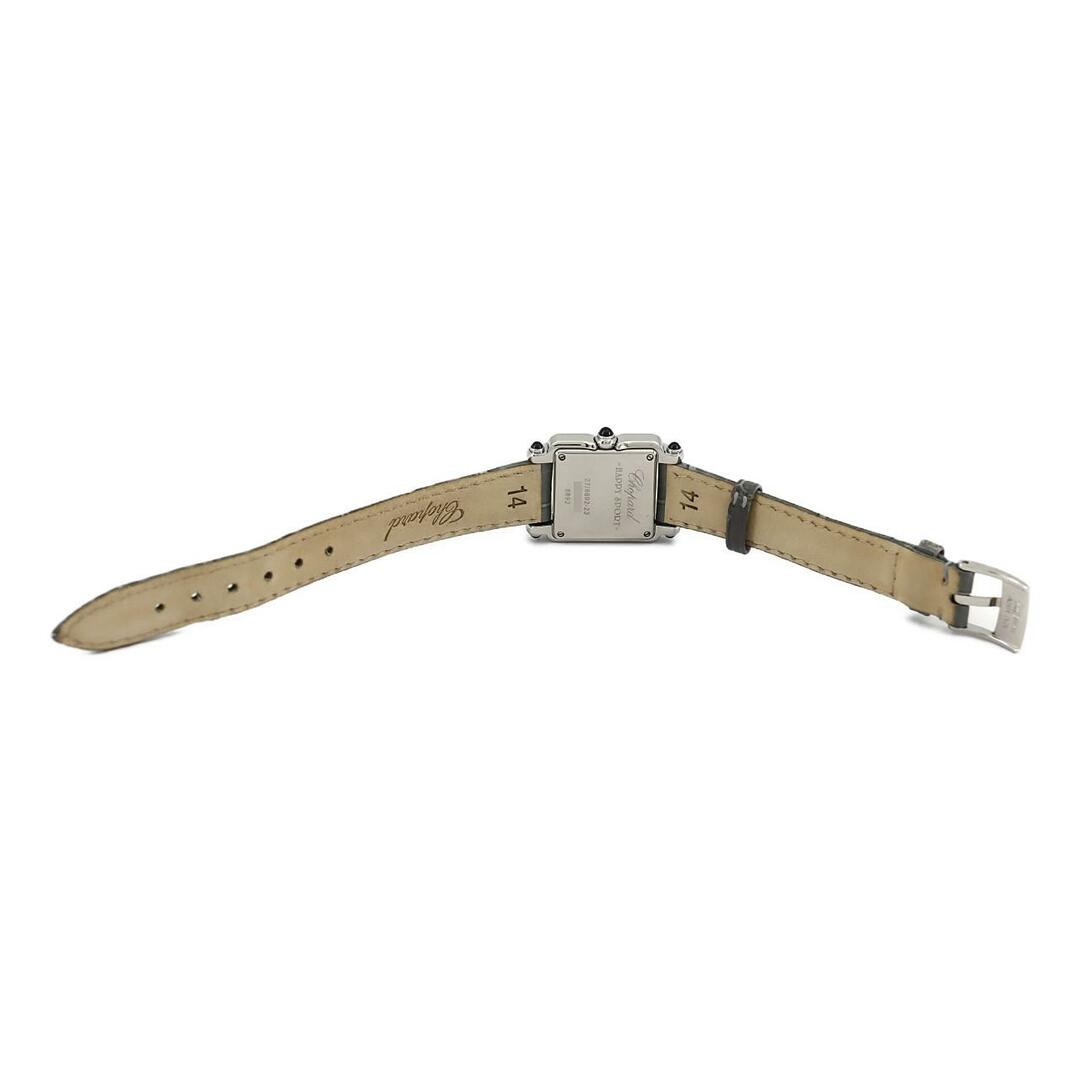 Chopard(ショパール)のショパール ハッピースポーツスクエア･5P 27/8892-23 SS クォーツ レディースのファッション小物(腕時計)の商品写真