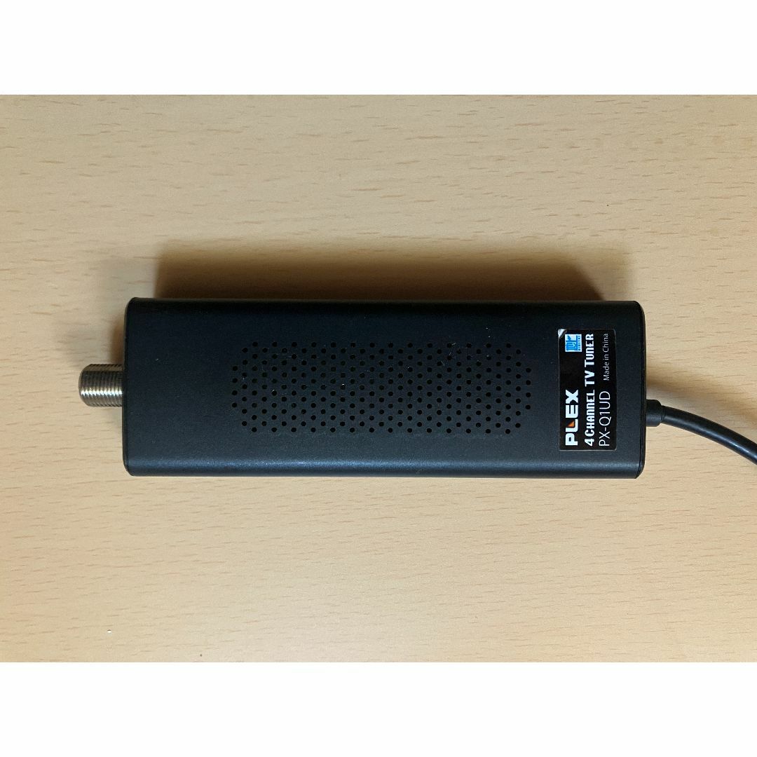 PX-Q1UD（USB接続 地デジ4chチューナー） スマホ/家電/カメラのPC/タブレット(PC周辺機器)の商品写真