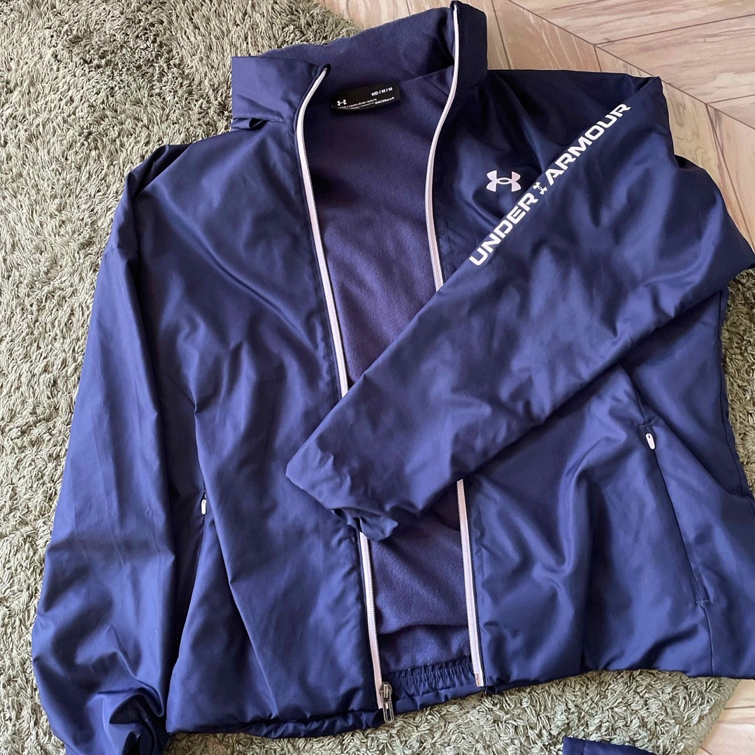 UNDER ARMOUR(アンダーアーマー)のアンダーアーマー裏起毛ウインドブレーカー キッズ/ベビー/マタニティのキッズ服女の子用(90cm~)(その他)の商品写真