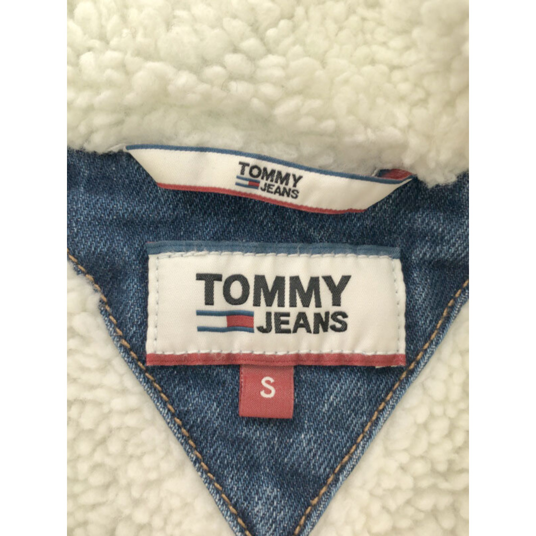 TOMMY(トミー)のTOMMY JEANS トミー ジーンズ デニムボアシェルパジャケット インディゴ S DM0DM06689-1A4 メンズのジャケット/アウター(Gジャン/デニムジャケット)の商品写真