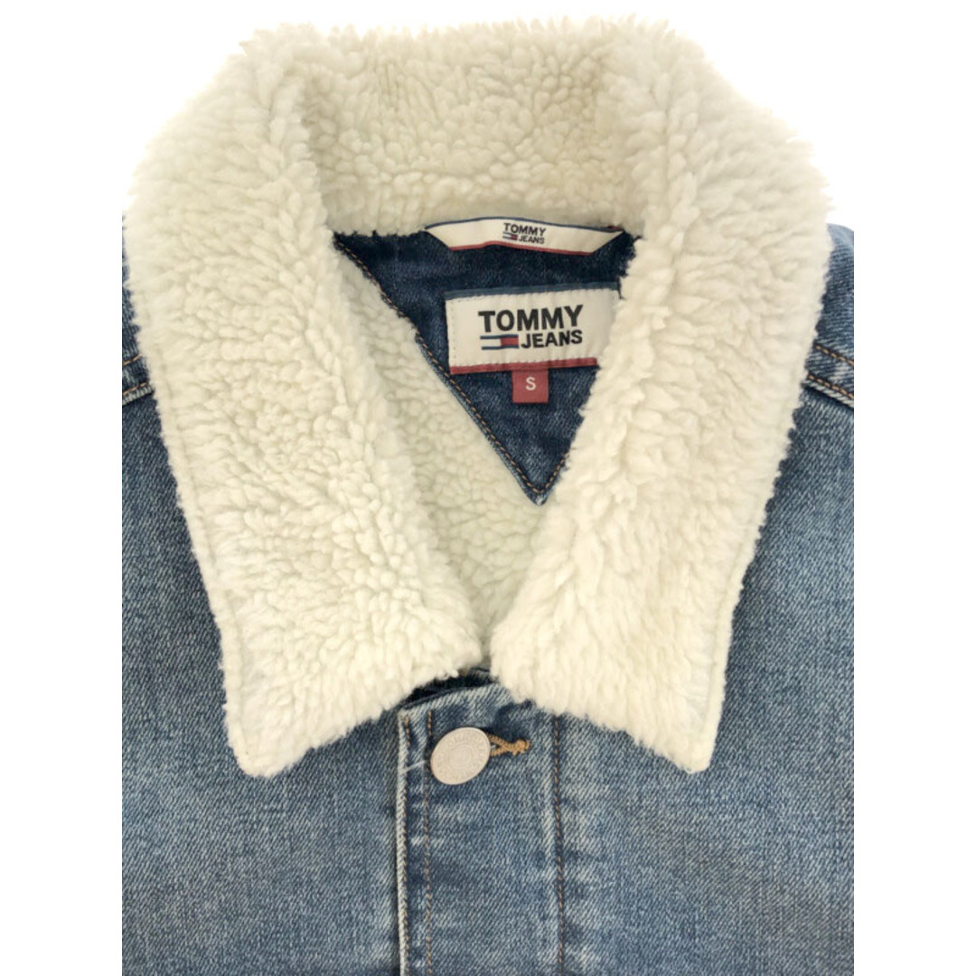 TOMMY(トミー)のTOMMY JEANS トミー ジーンズ デニムボアシェルパジャケット インディゴ S DM0DM06689-1A4 メンズのジャケット/アウター(Gジャン/デニムジャケット)の商品写真