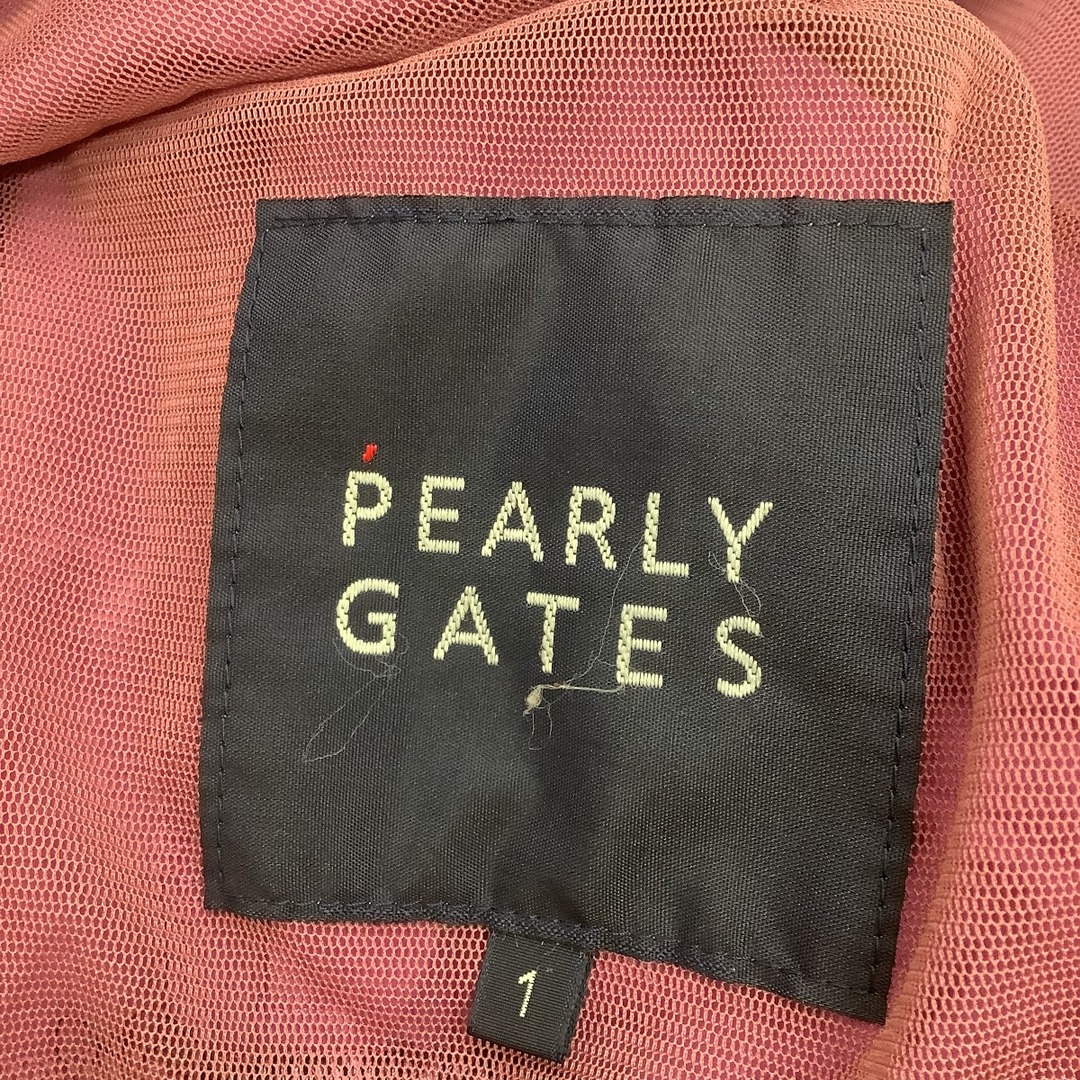 PEARLY GATES(パーリーゲイツ)の♪♪PEARLY GATES パーリーゲイツ メンズ カットソー SIZE 1 パープル メンズのトップス(Tシャツ/カットソー(七分/長袖))の商品写真