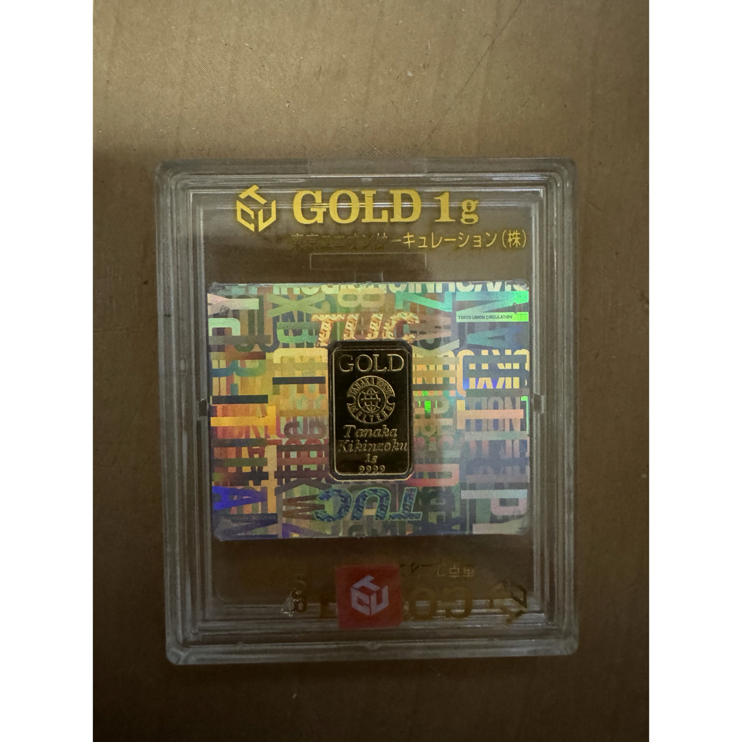 （数量限定）TUC GOLD1グラム エンタメ/ホビーのテーブルゲーム/ホビー(パチンコ/パチスロ)の商品写真