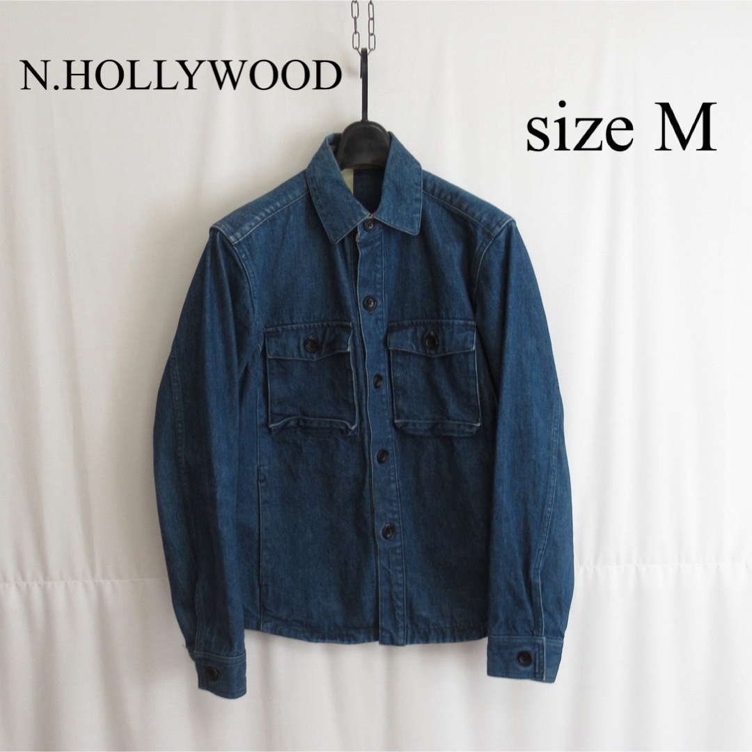 N.HOOLYWOOD(エヌハリウッド)のN.HOLLYWOOD デニム ジャケット ジージャン ブルゾン ヴィンテージ メンズのジャケット/アウター(Gジャン/デニムジャケット)の商品写真