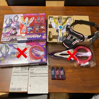 バンダイ(BANDAI)のウルトラマントリガーDX最強なりきりセット&スカイタイプキー(その他)