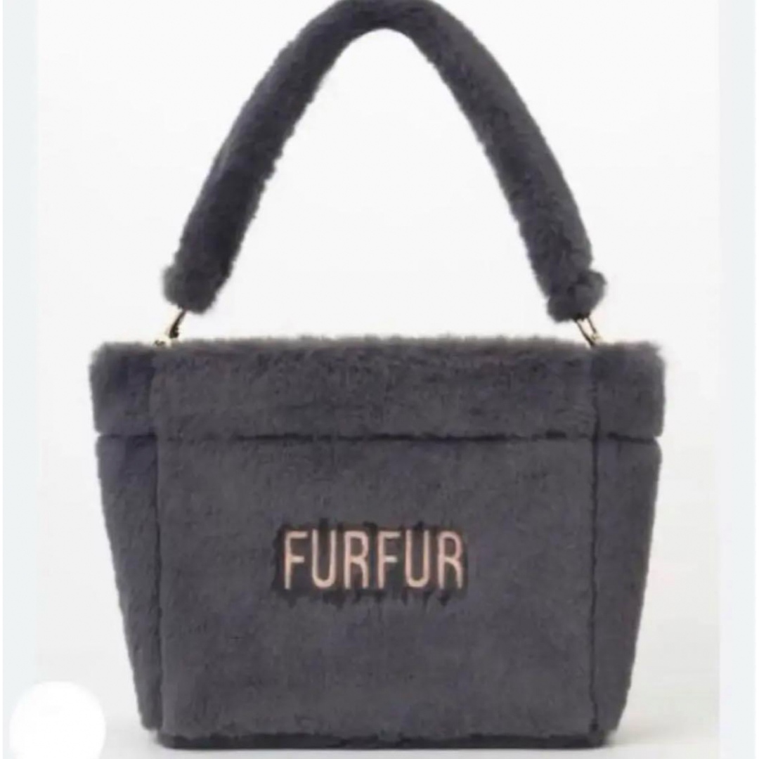fur fur(ファーファー)のファーファー　FURFUR ムック本　ファーバッグ レディースのバッグ(ショルダーバッグ)の商品写真