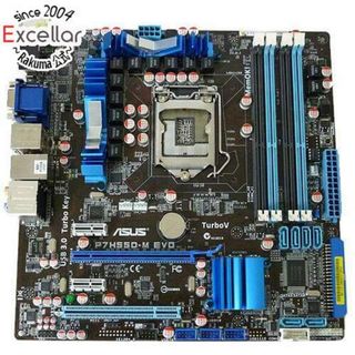 アンジェロガルバス(ANGELO GARBASUS)のASUS製MicroATXマザーボード　P7H55D-M EVO　LGA1156対応(PCパーツ)