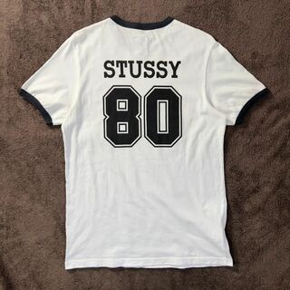 ステューシー(STUSSY)のSTUSSY FRED PERRY 80 リンガーTシャツ 半袖 コラボ(Tシャツ/カットソー(半袖/袖なし))