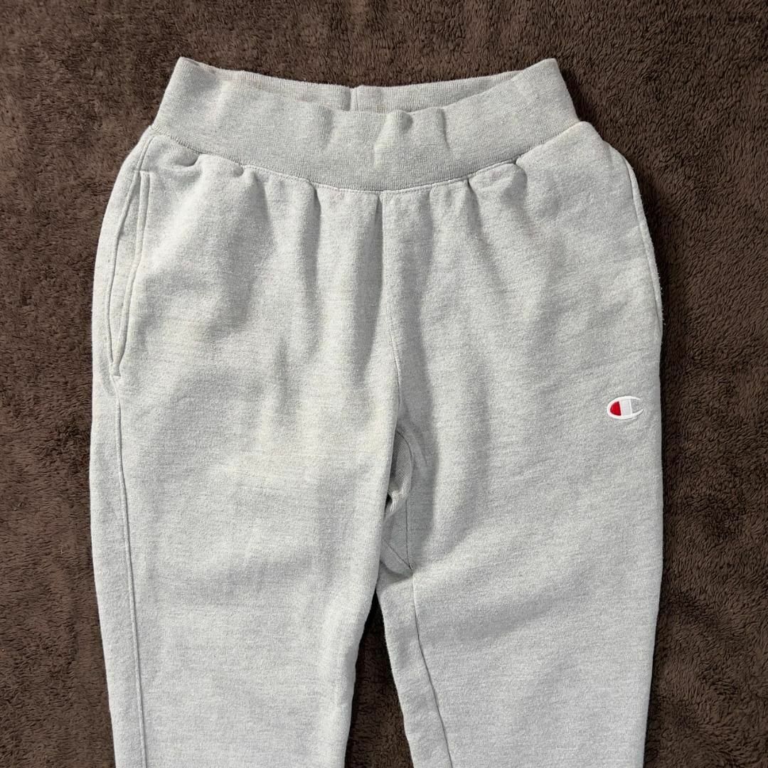 Champion(チャンピオン)のchampion チャンピオン スウェットパンツ S 目玉ロゴ シルバーグレー メンズのパンツ(その他)の商品写真