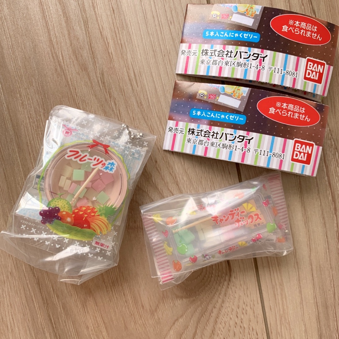BANDAI(バンダイ)の共親製菓　ミニチャーム　フルーツの森　キャンディーボックス エンタメ/ホビーのコレクション(その他)の商品写真