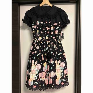 アンジェリックプリティー(Angelic Pretty)のAngelic Pretty  トイパレード　ワンピース　ハーフボンネット(ひざ丈ワンピース)